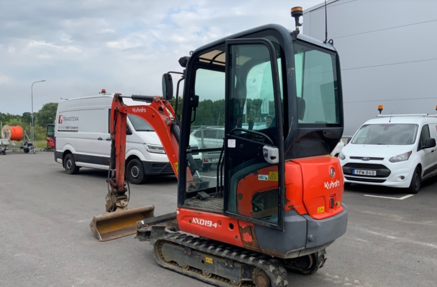2015 Bagger Kubota KX019-4 mit Werkzeug und Anhänger - 12.000 EUR - Image 13